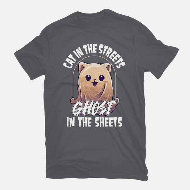 Ghost In The Sheets-Mens-Basic-Tee-neverbluetshirts