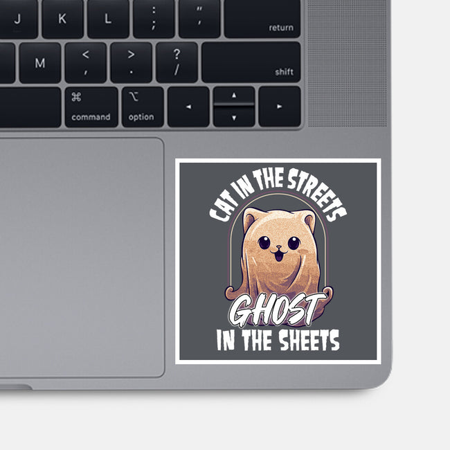 Ghost In The Sheets-None-Glossy-Sticker-neverbluetshirts