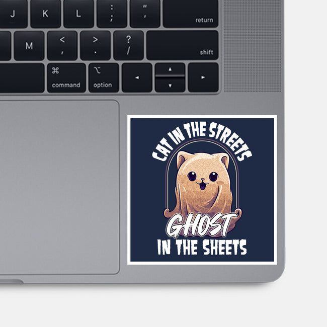 Ghost In The Sheets-None-Glossy-Sticker-neverbluetshirts