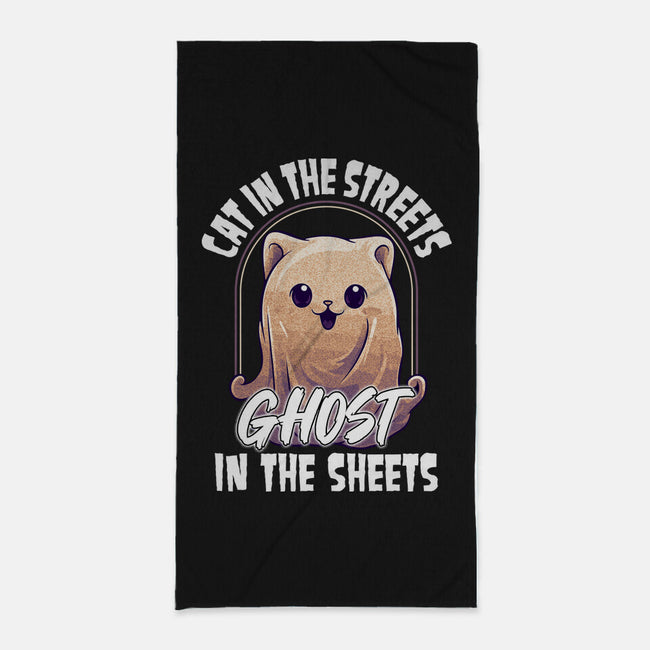 Ghost In The Sheets-None-Beach-Towel-neverbluetshirts