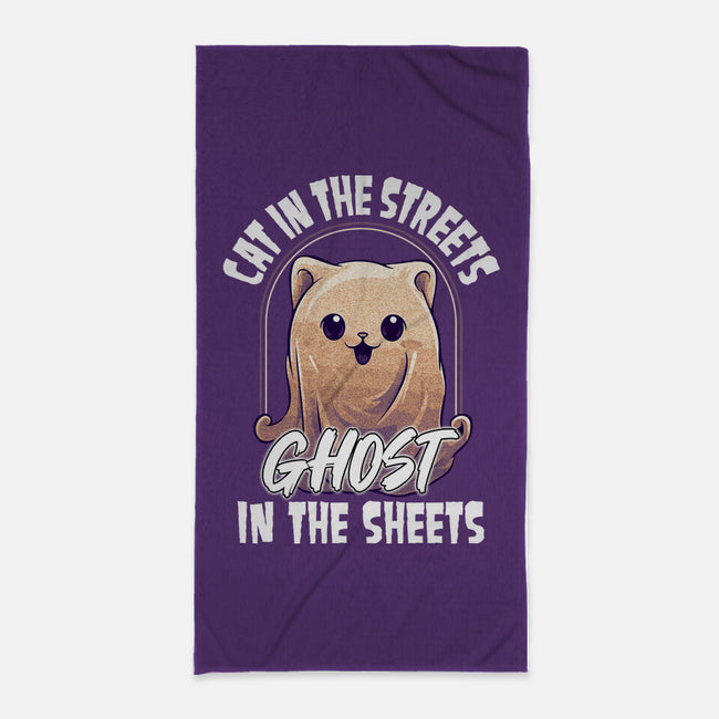 Ghost In The Sheets-None-Beach-Towel-neverbluetshirts