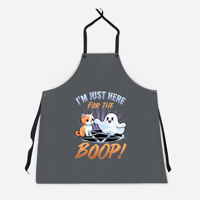 Just Here For The Boop-Unisex-Kitchen-Apron-neverbluetshirts