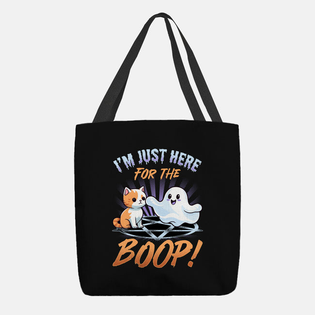 Just Here For The Boop-None-Basic Tote-Bag-neverbluetshirts