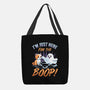 Just Here For The Boop-None-Basic Tote-Bag-neverbluetshirts