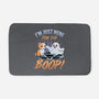 Just Here For The Boop-None-Memory Foam-Bath Mat-neverbluetshirts