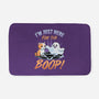 Just Here For The Boop-None-Memory Foam-Bath Mat-neverbluetshirts