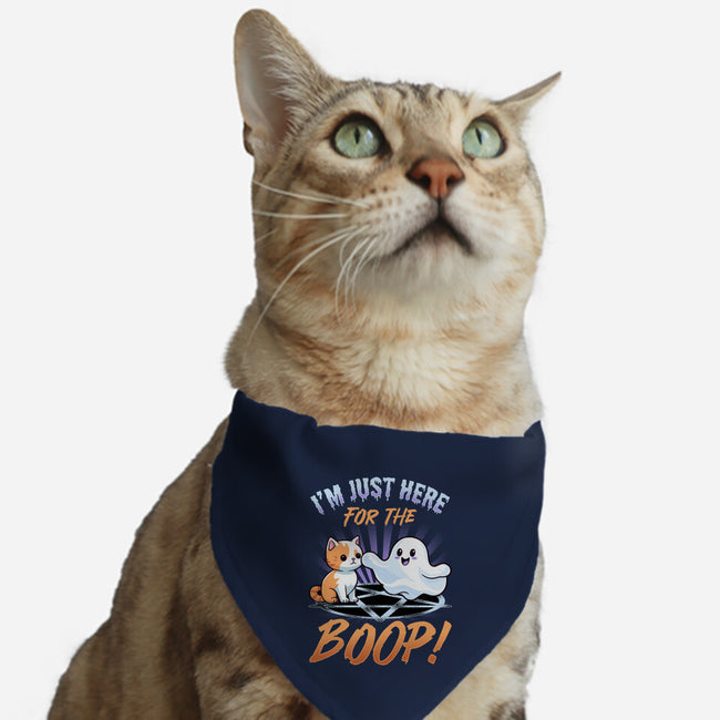 Just Here For The Boop-Cat-Adjustable-Pet Collar-neverbluetshirts