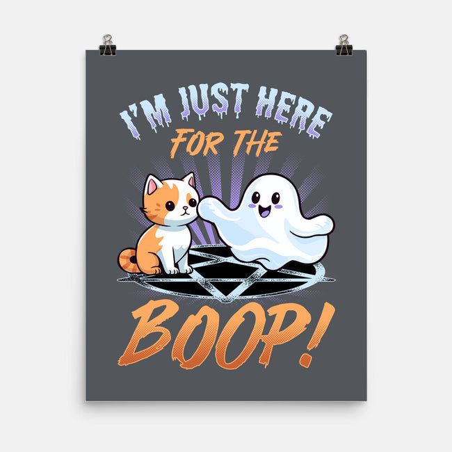 Just Here For The Boop-None-Matte-Poster-neverbluetshirts