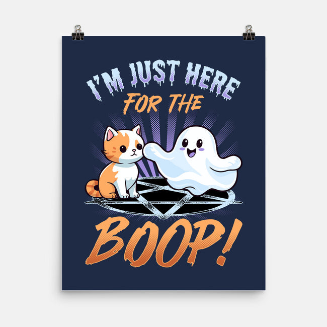 Just Here For The Boop-None-Matte-Poster-neverbluetshirts