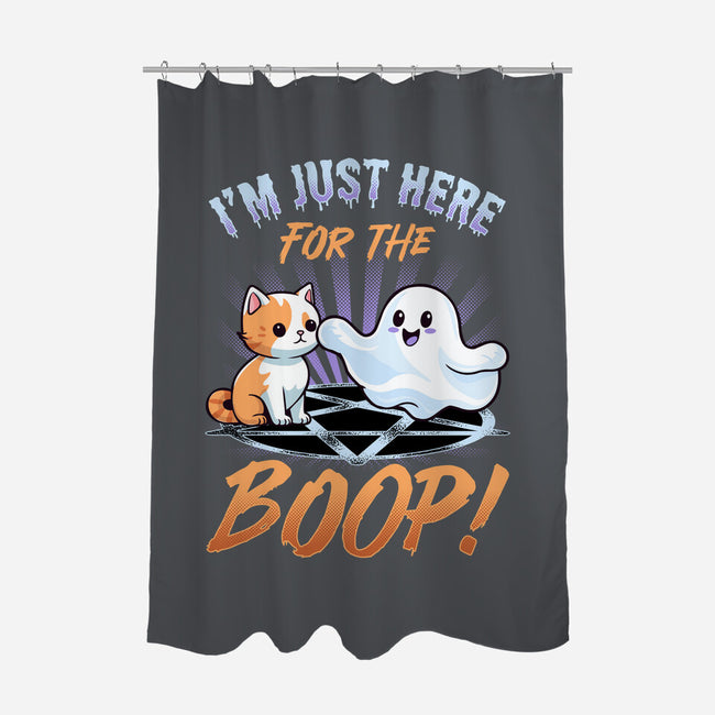 Just Here For The Boop-None-Polyester-Shower Curtain-neverbluetshirts