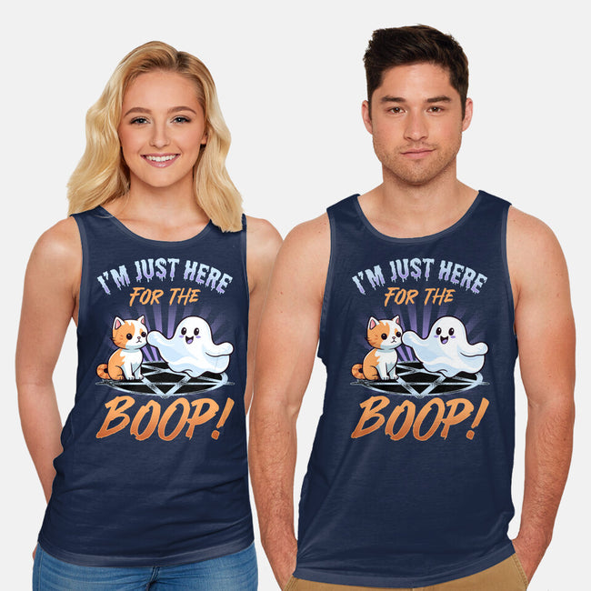 Just Here For The Boop-Unisex-Basic-Tank-neverbluetshirts