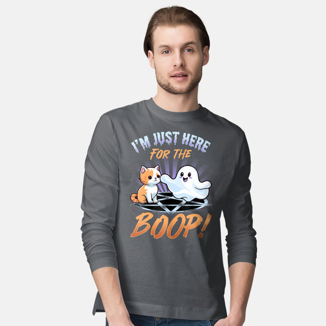 Just Here For The Boop-Mens-Long Sleeved-Tee-neverbluetshirts