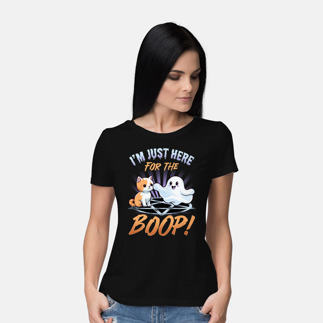 Just Here For The Boop-Womens-Basic-Tee-neverbluetshirts