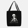 Brewed To The Bone-None-Basic Tote-Bag-neverbluetshirts