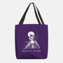 Brewed To The Bone-None-Basic Tote-Bag-neverbluetshirts