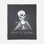 Brewed To The Bone-None-Fleece-Blanket-neverbluetshirts