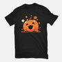 Kawaii Pumpkin Halloween-Youth-Basic-Tee-neverbluetshirts