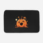 Kawaii Pumpkin Halloween-None-Memory Foam-Bath Mat-neverbluetshirts