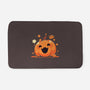 Kawaii Pumpkin Halloween-None-Memory Foam-Bath Mat-neverbluetshirts