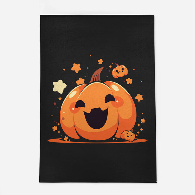 Kawaii Pumpkin Halloween-None-Indoor-Rug-neverbluetshirts