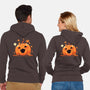 Kawaii Pumpkin Halloween-Unisex-Zip-Up-Sweatshirt-neverbluetshirts