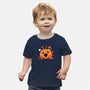 Kawaii Pumpkin Halloween-Baby-Basic-Tee-neverbluetshirts