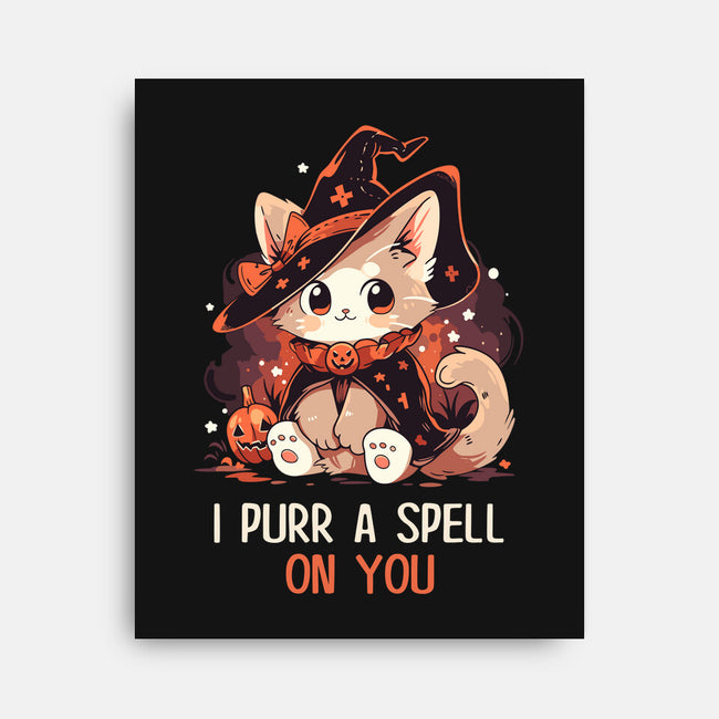 Purr A Spell On You-None-Stretched-Canvas-neverbluetshirts