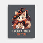 Purr A Spell On You-None-Stretched-Canvas-neverbluetshirts