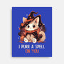 Purr A Spell On You-None-Stretched-Canvas-neverbluetshirts