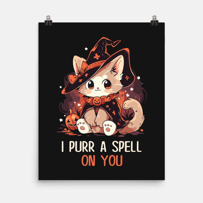 Purr A Spell On You-None-Matte-Poster-neverbluetshirts