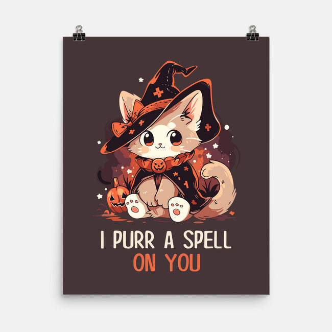 Purr A Spell On You-None-Matte-Poster-neverbluetshirts