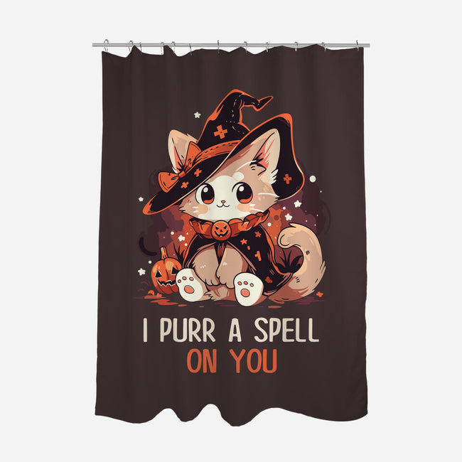 Purr A Spell On You-None-Polyester-Shower Curtain-neverbluetshirts