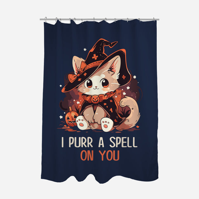 Purr A Spell On You-None-Polyester-Shower Curtain-neverbluetshirts