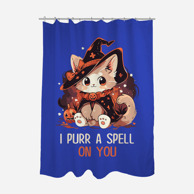 Purr A Spell On You-None-Polyester-Shower Curtain-neverbluetshirts