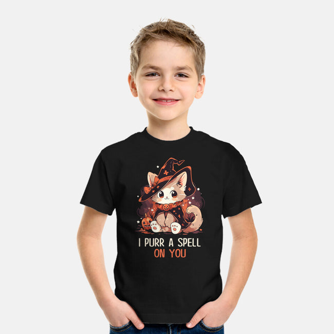 Purr A Spell On You-Youth-Basic-Tee-neverbluetshirts