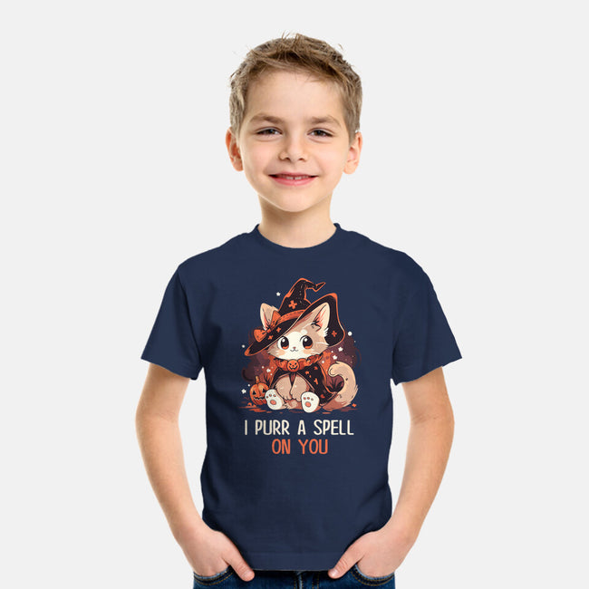 Purr A Spell On You-Youth-Basic-Tee-neverbluetshirts