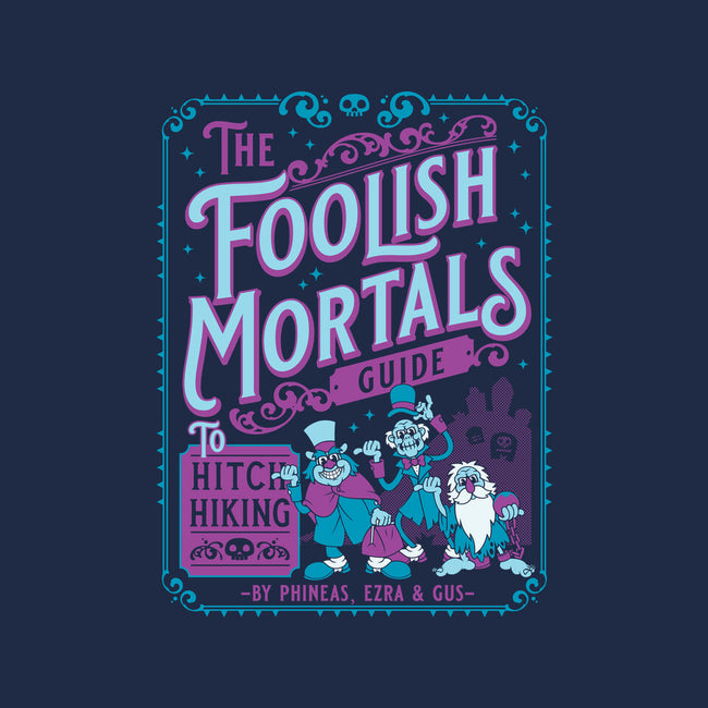 Foolish Mortals Hitchhiking Guide-Youth-Basic-Tee-Nemons