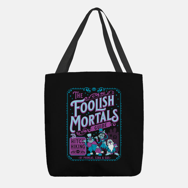 Foolish Mortals Hitchhiking Guide-None-Basic Tote-Bag-Nemons