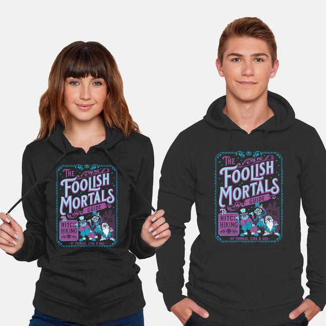 Foolish Mortals Hitchhiking Guide-Unisex-Pullover-Sweatshirt-Nemons