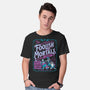 Foolish Mortals Hitchhiking Guide-Mens-Basic-Tee-Nemons