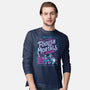 Foolish Mortals Hitchhiking Guide-Mens-Long Sleeved-Tee-Nemons