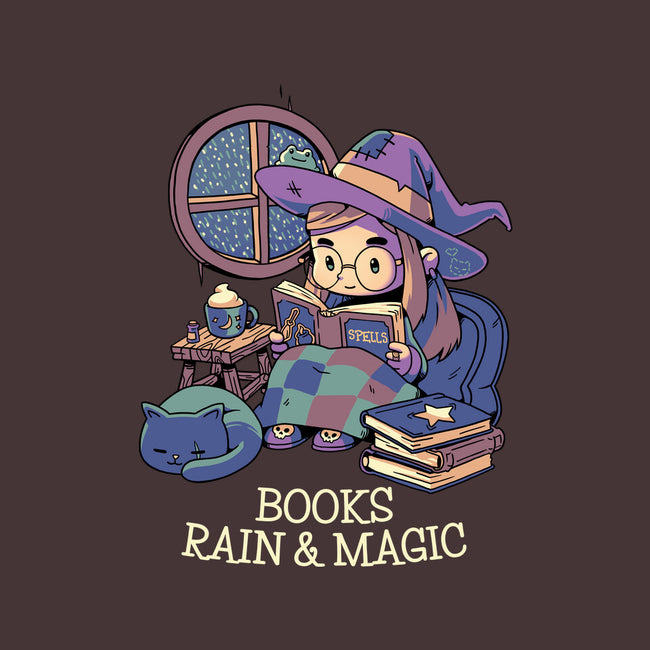 Books Rain And Magic-None-Matte-Poster-Geekydog