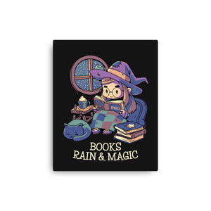 Books Rain And Magic