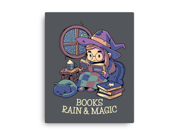 Books Rain And Magic