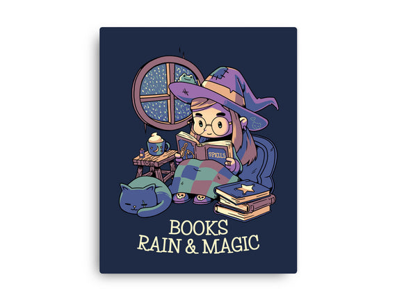 Books Rain And Magic