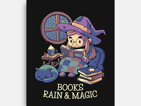 Books Rain And Magic