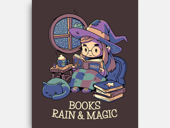 Books Rain And Magic