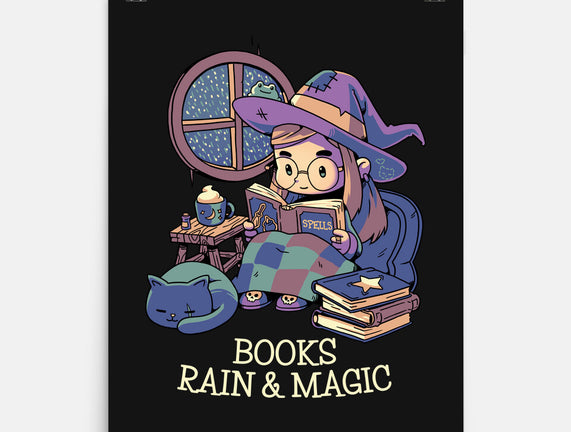 Books Rain And Magic