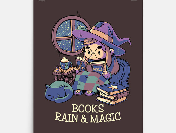 Books Rain And Magic