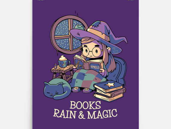 Books Rain And Magic